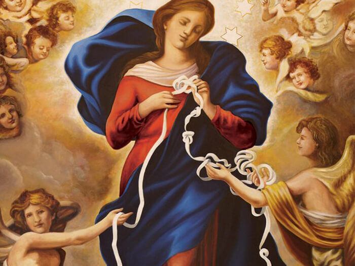 Devoção a Nossa Senhora Desatadora dos Nós - Salvai-me, Rainha de Fátima!