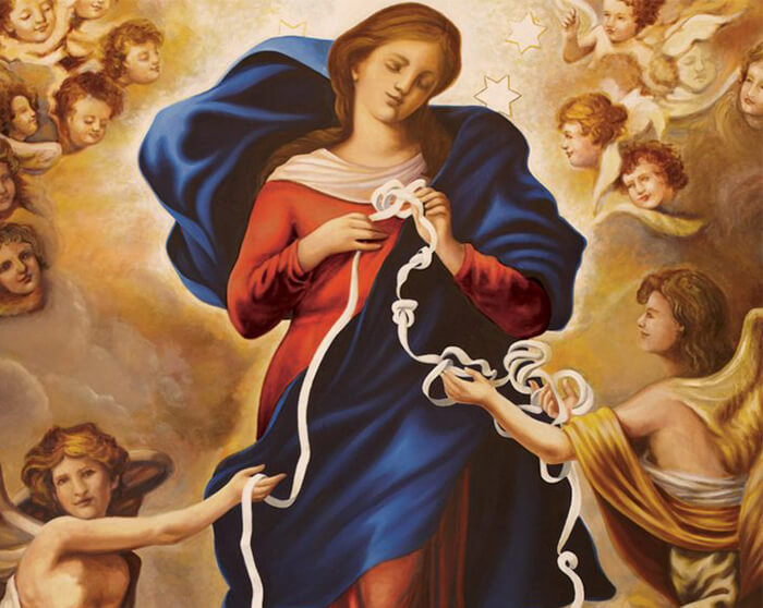 Devoção a Nossa Senhora Desatadora dos Nós - Salvai-me, Rainha de Fátima!