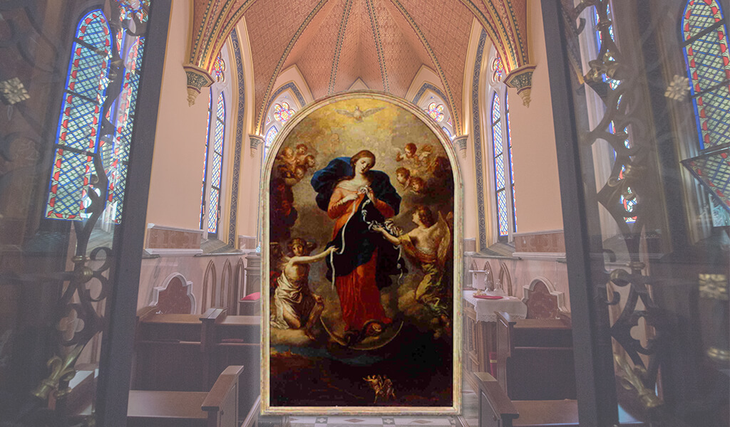 Simbolismo do quadro de Nossa Senhora Desatadora dos nós