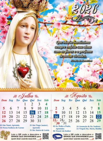 Calendário 2026