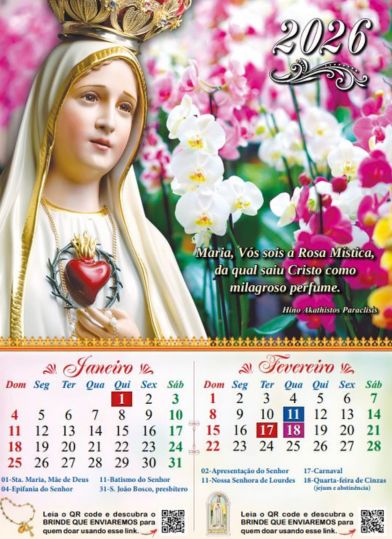Calendário 2026