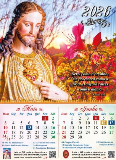 Calendário 2026